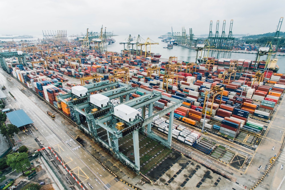 Container port and global logistics